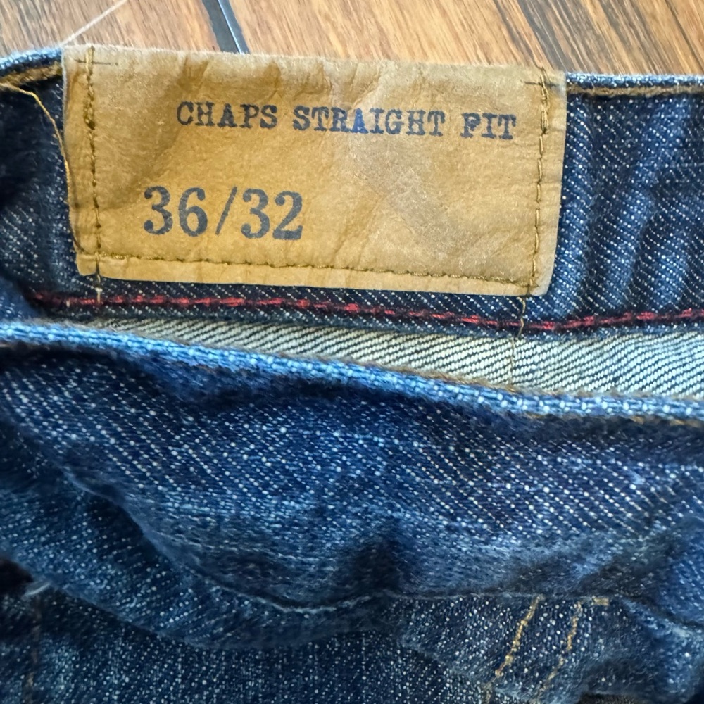 Chaps Straight Fit Jeans - 36x32. EUC.